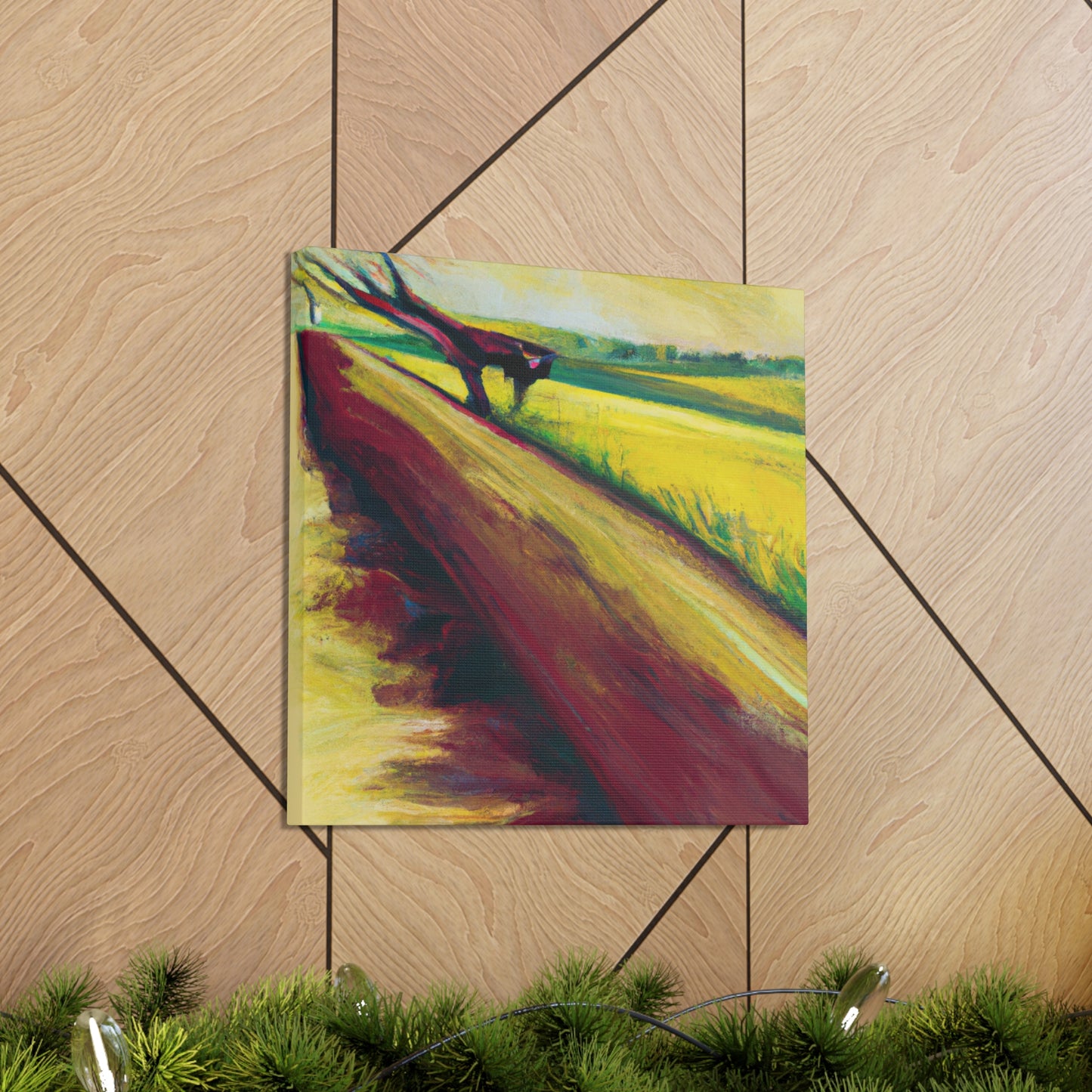 Country Road Dreamscape - Canvas