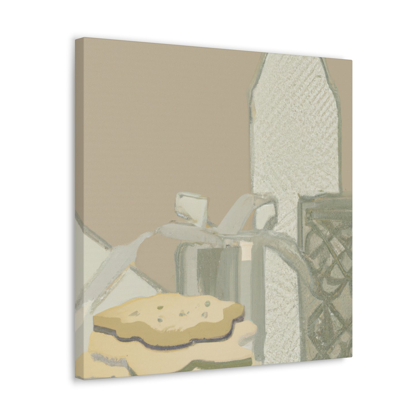 Milk and Cookies Delight - Canvas