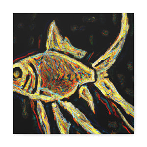 "Swordtail in Post-Impressionism" - Canvas