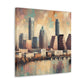 "Vibrant Texan Canvases" - Canvas