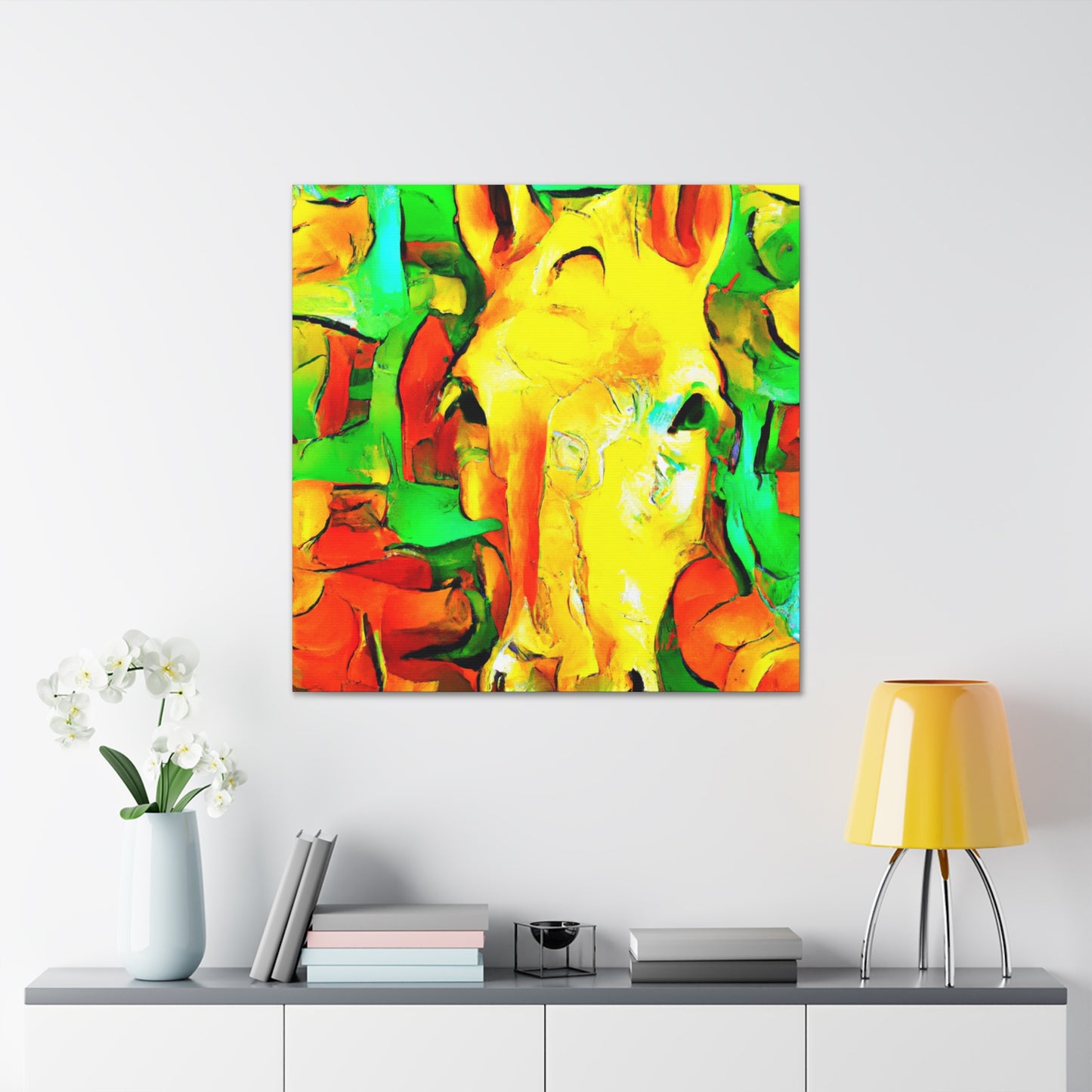 "The Noble Mule Portrait" - Canvas