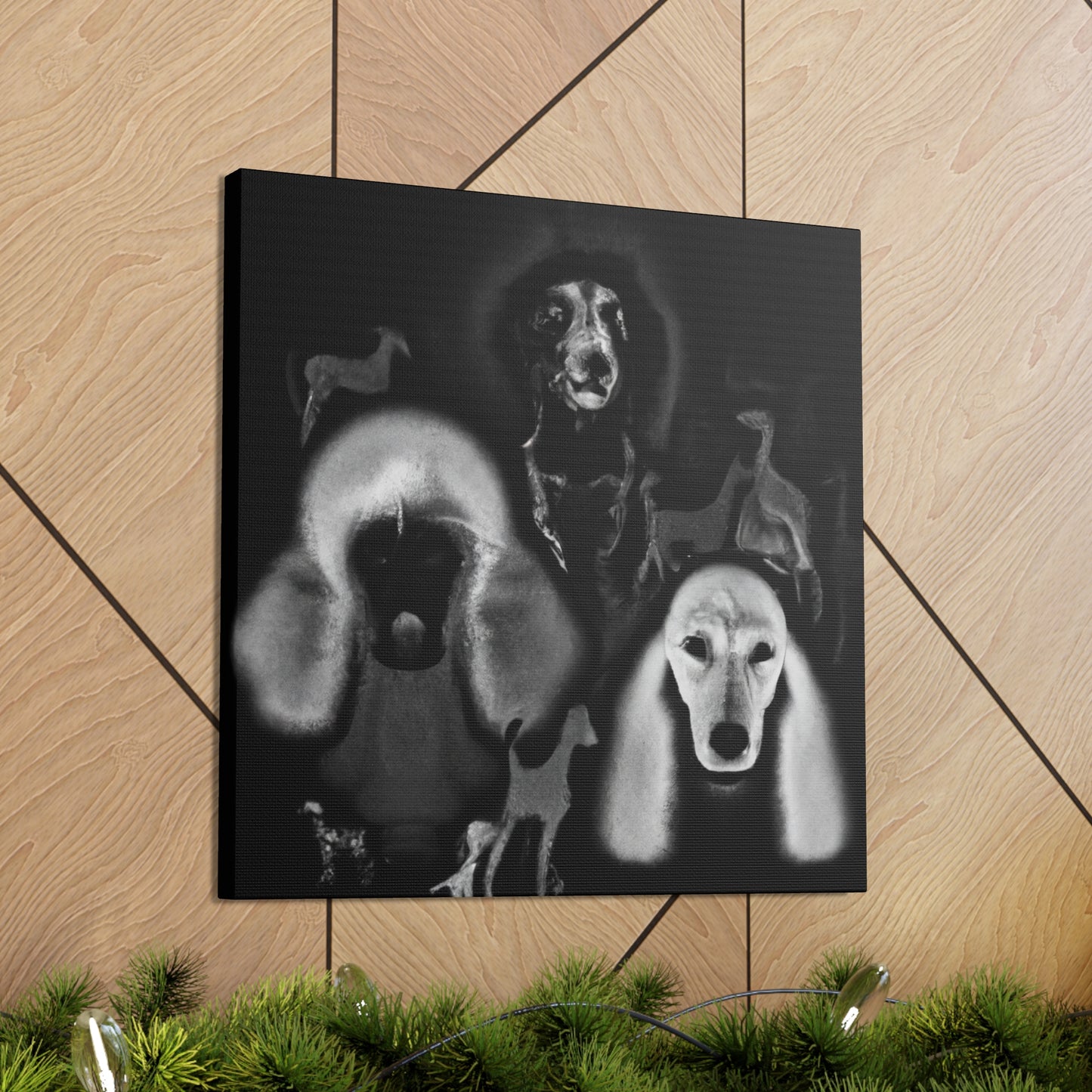 Poodle in a Dream - Canvas