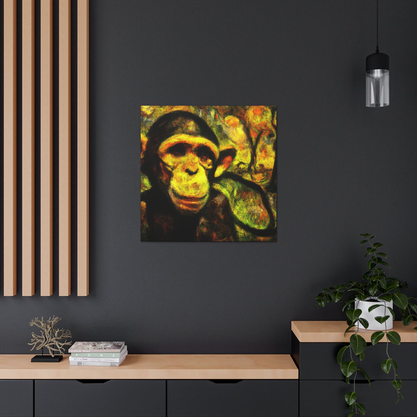 Chimpanzee Dreamscape - Canvas