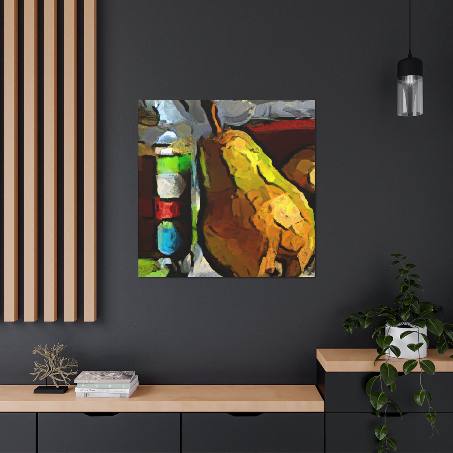 "Pear in the 1940s" - Canvas