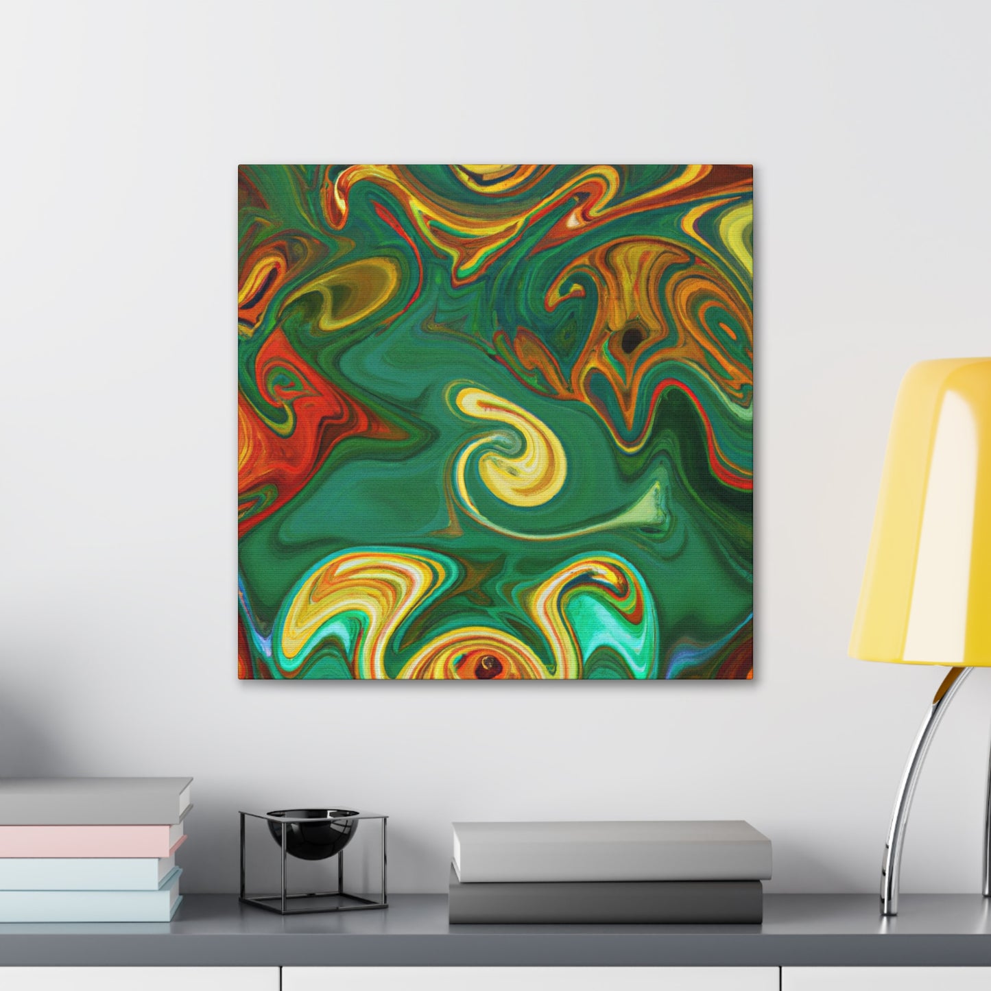 "Turbulent Dreamscape” - Canvas