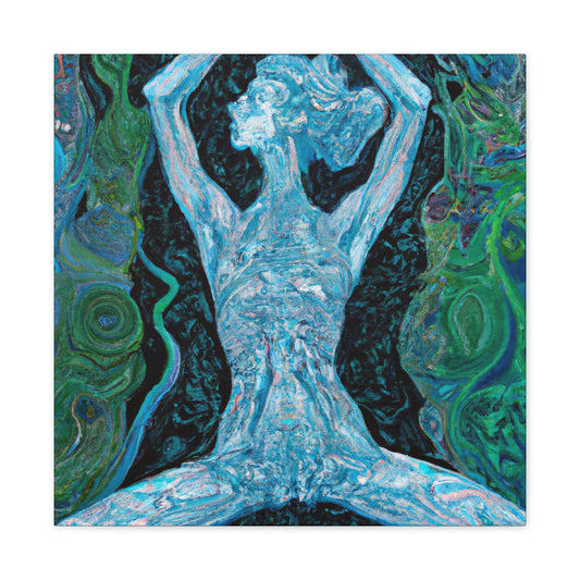 "Yoga in the Nouveau" - Canvas