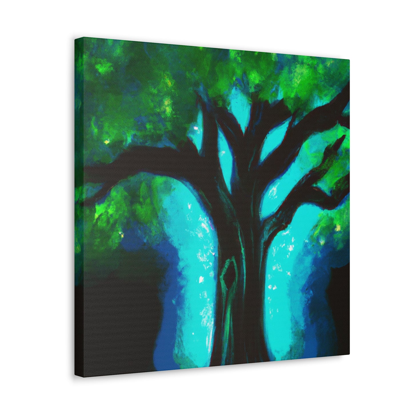 "Oak Tree Ode Variegata" - Canvas