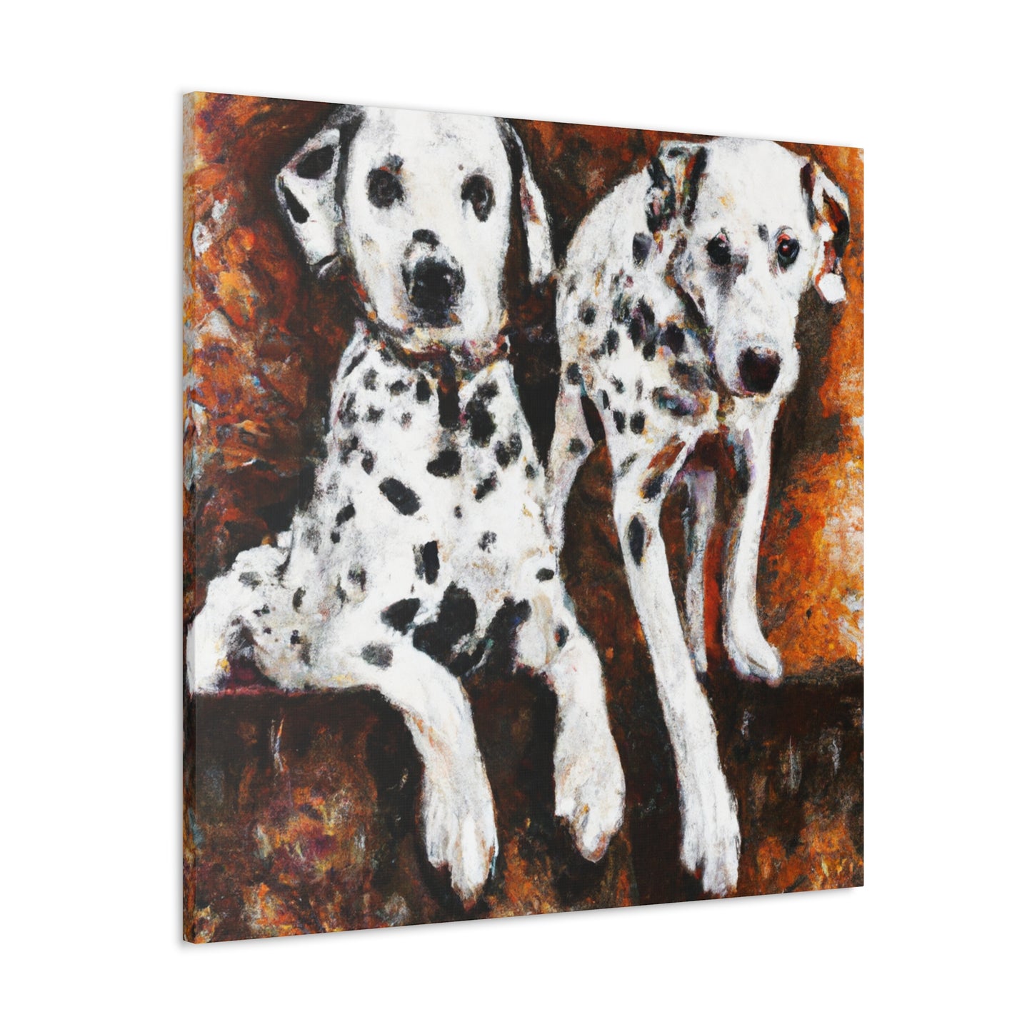 Dalmatian Dreamscape - Canvas