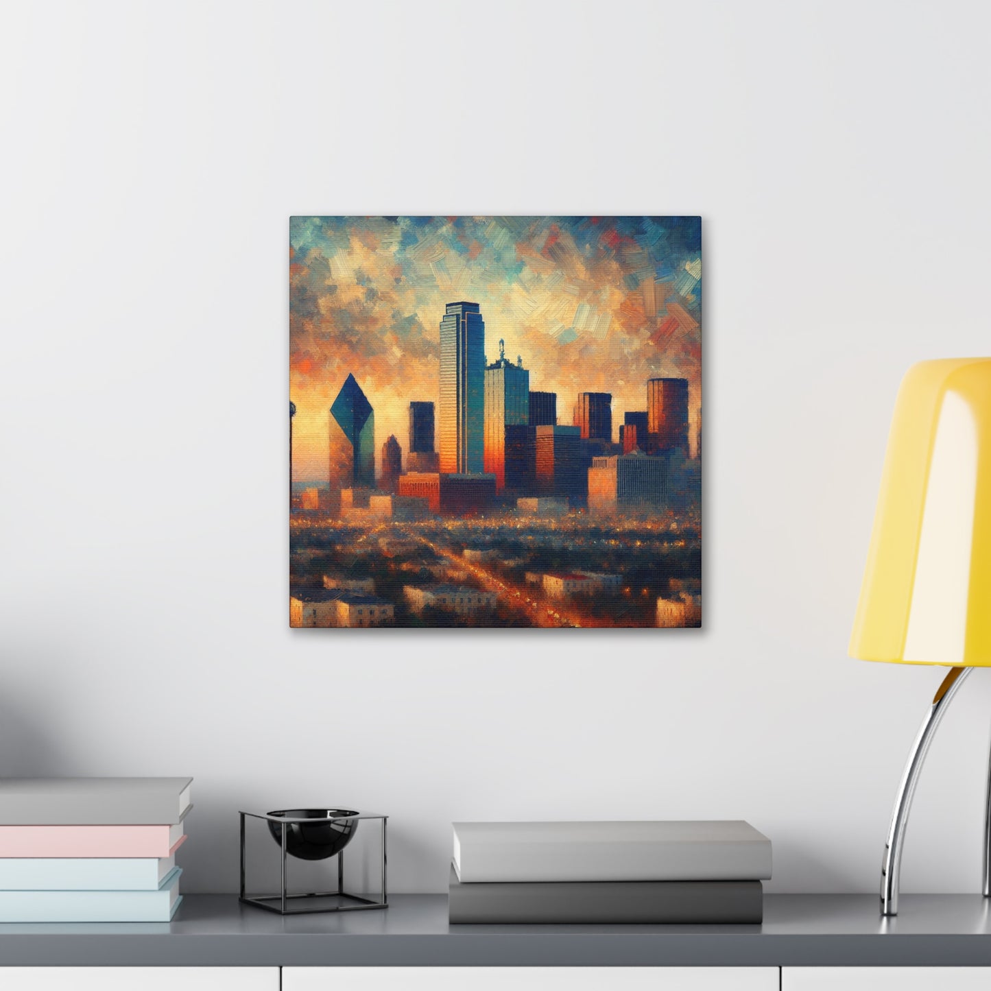 "Dallas Oasis Awakening" - Canvas