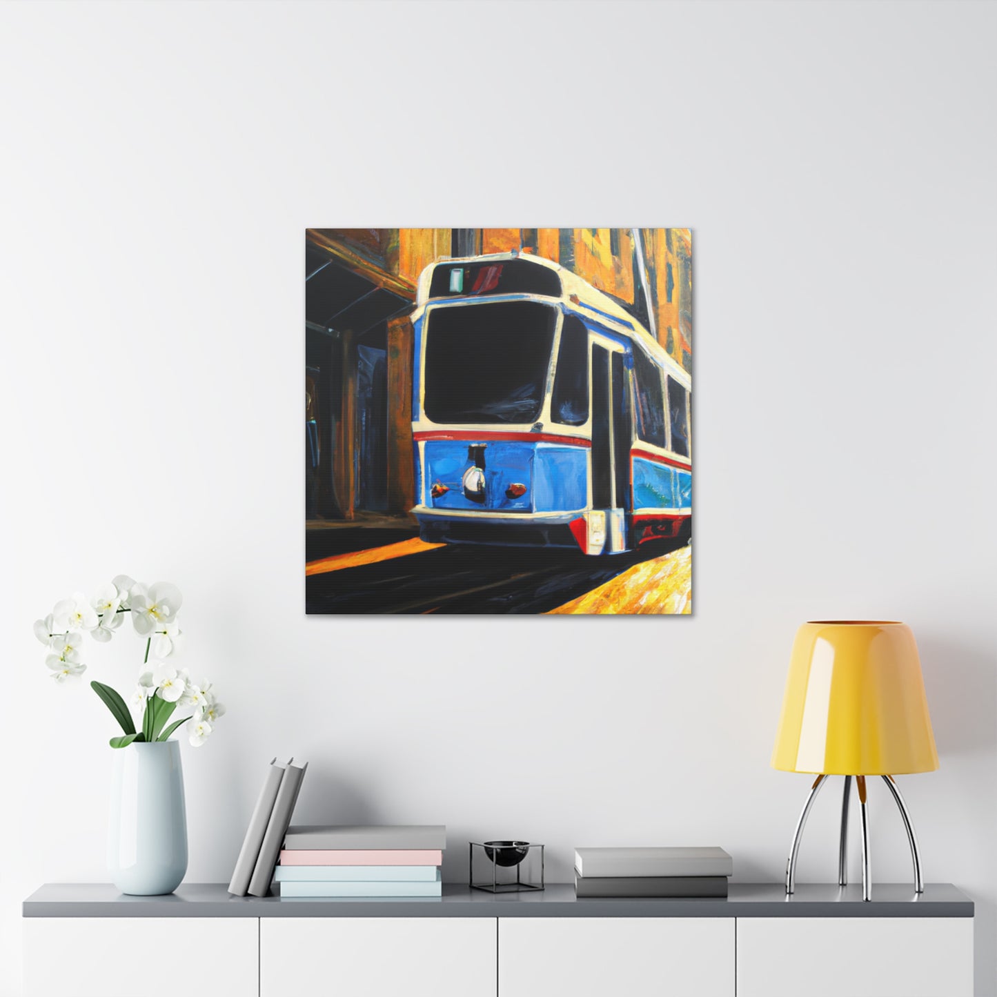 Tram of Twilighting - Canvas