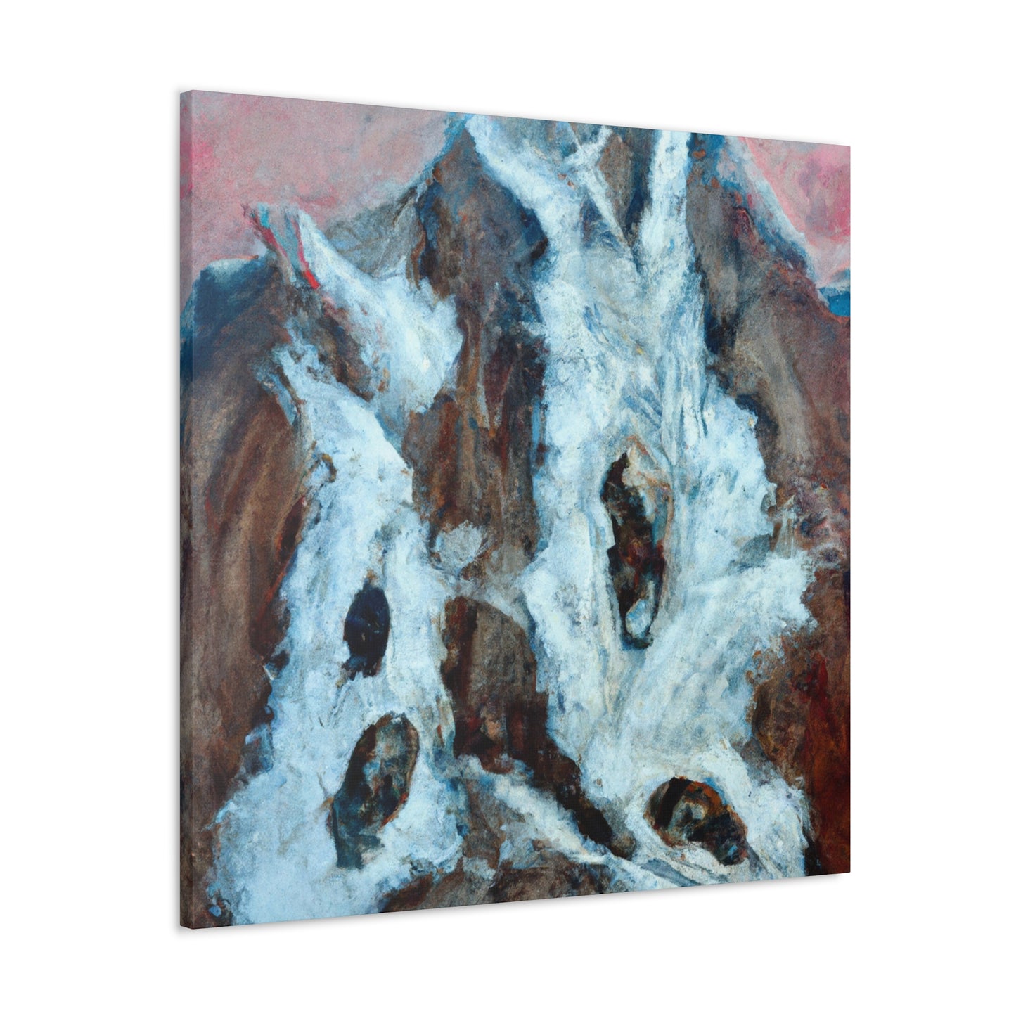 Opossum in Moonlight - Canvas