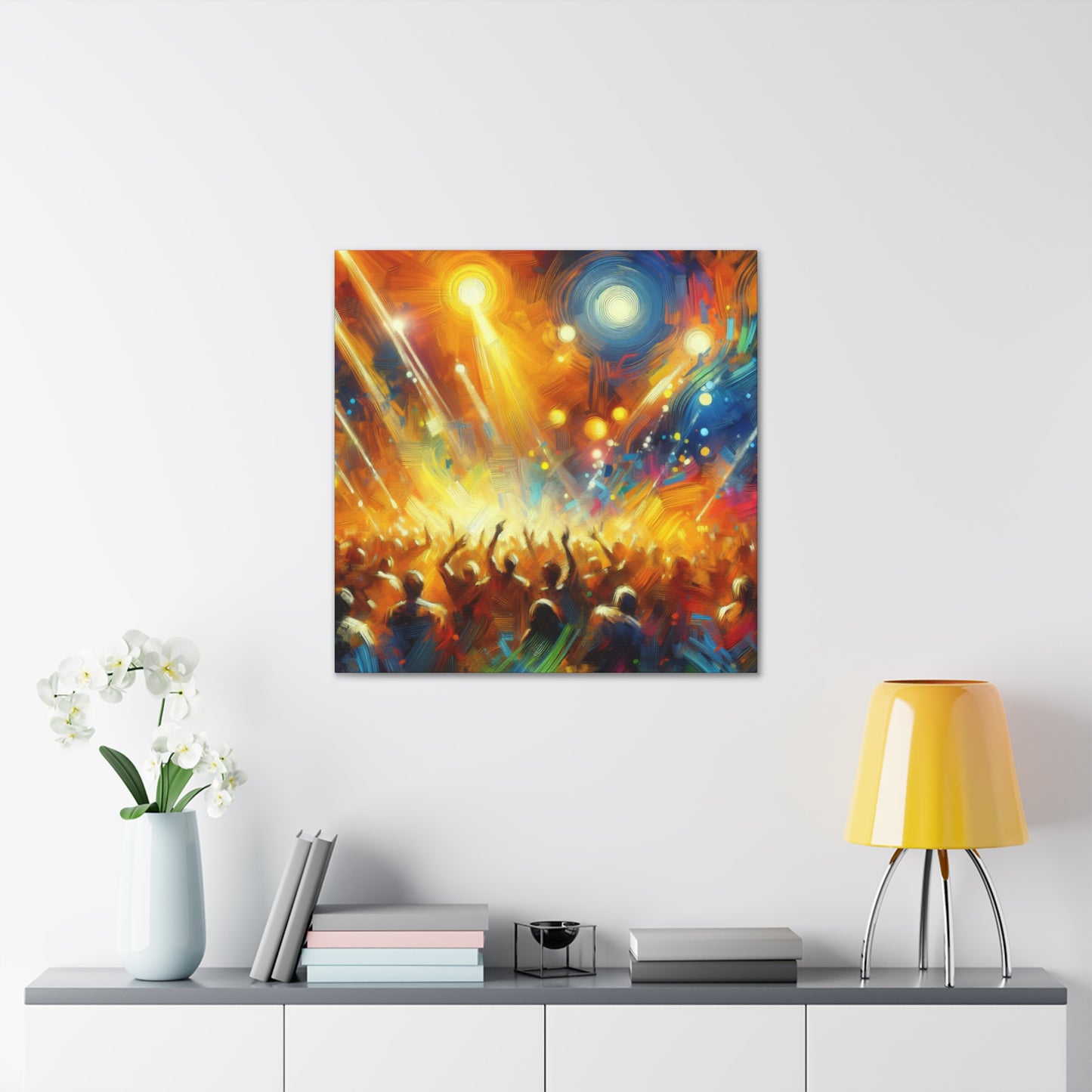 Euphoric Spectrum Unleashed - Canvas