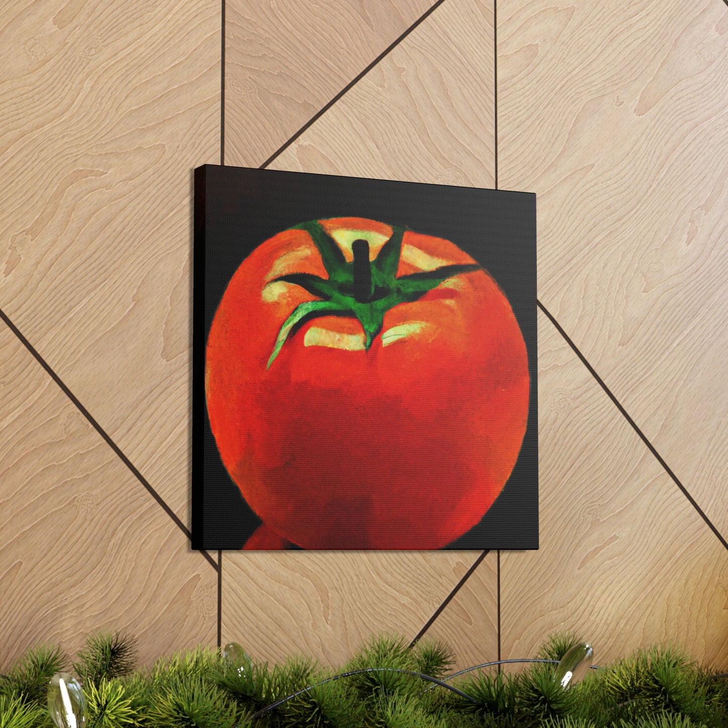 Tomato in Realism - Canvas