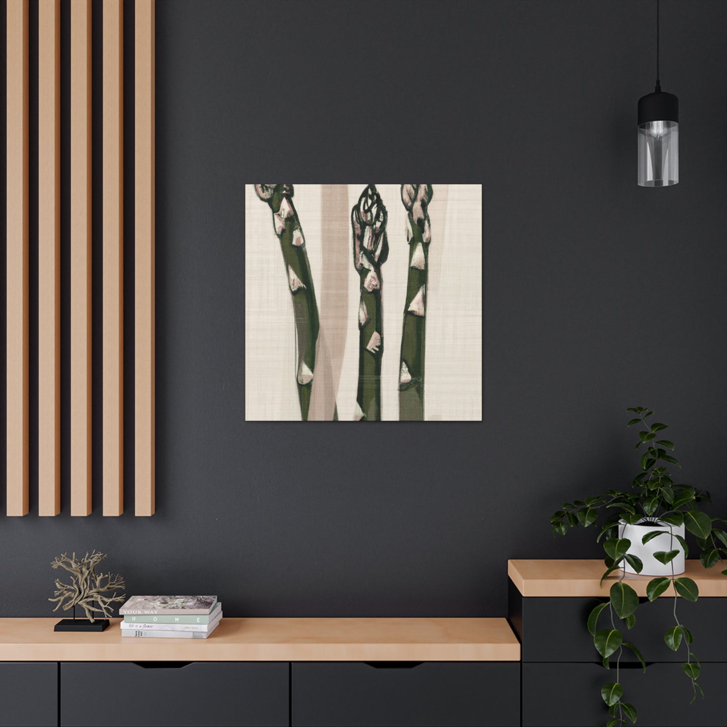 "Asparagus in Abstraction" - Canvas