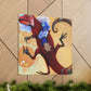 Frilled Lizard Reflection - Canvas