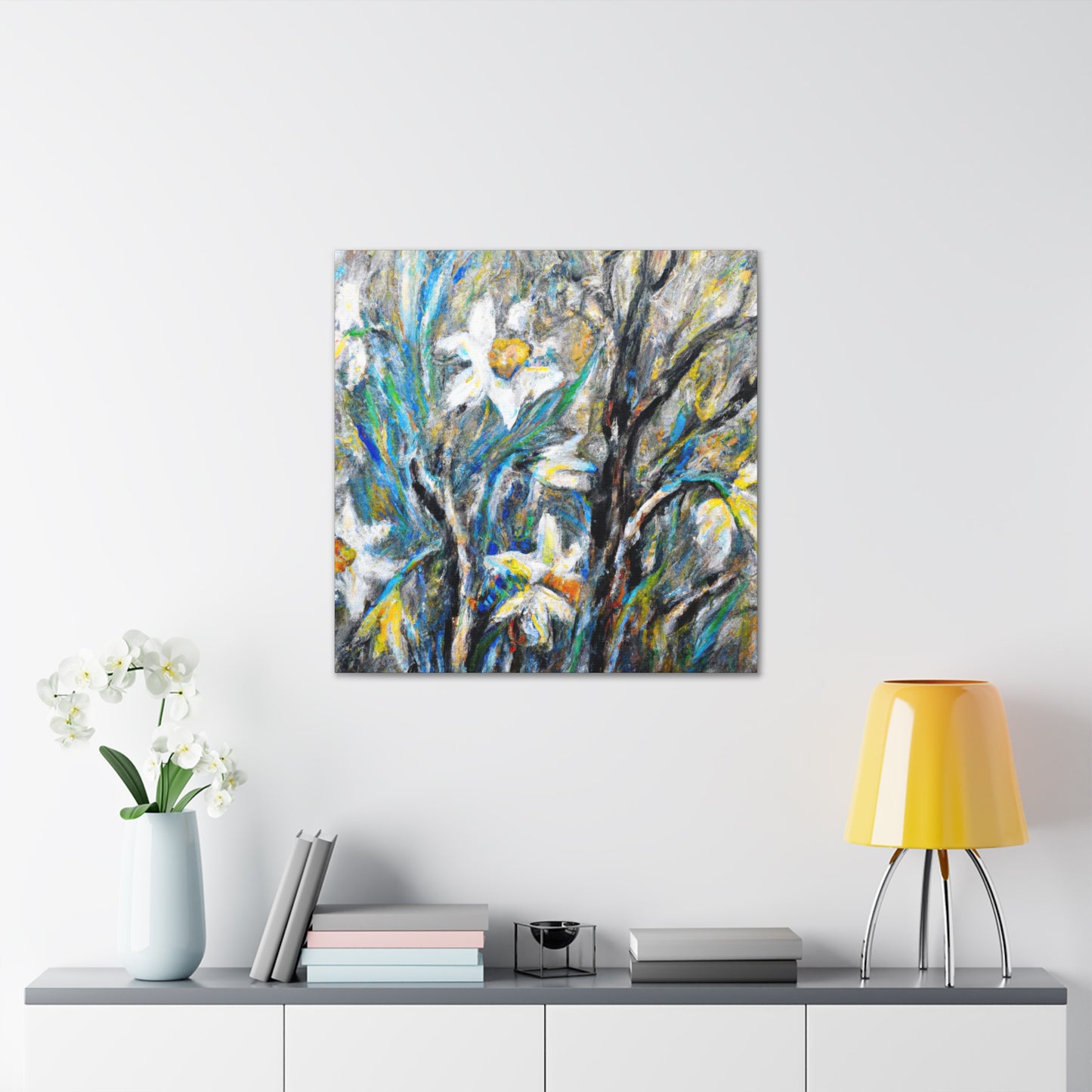 Daffodils in Bloom - Canvas