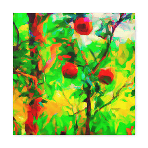 "Apple Tree Oasis" - Canvas