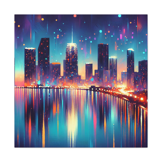 Art Deco Miami Dreams - Canvas