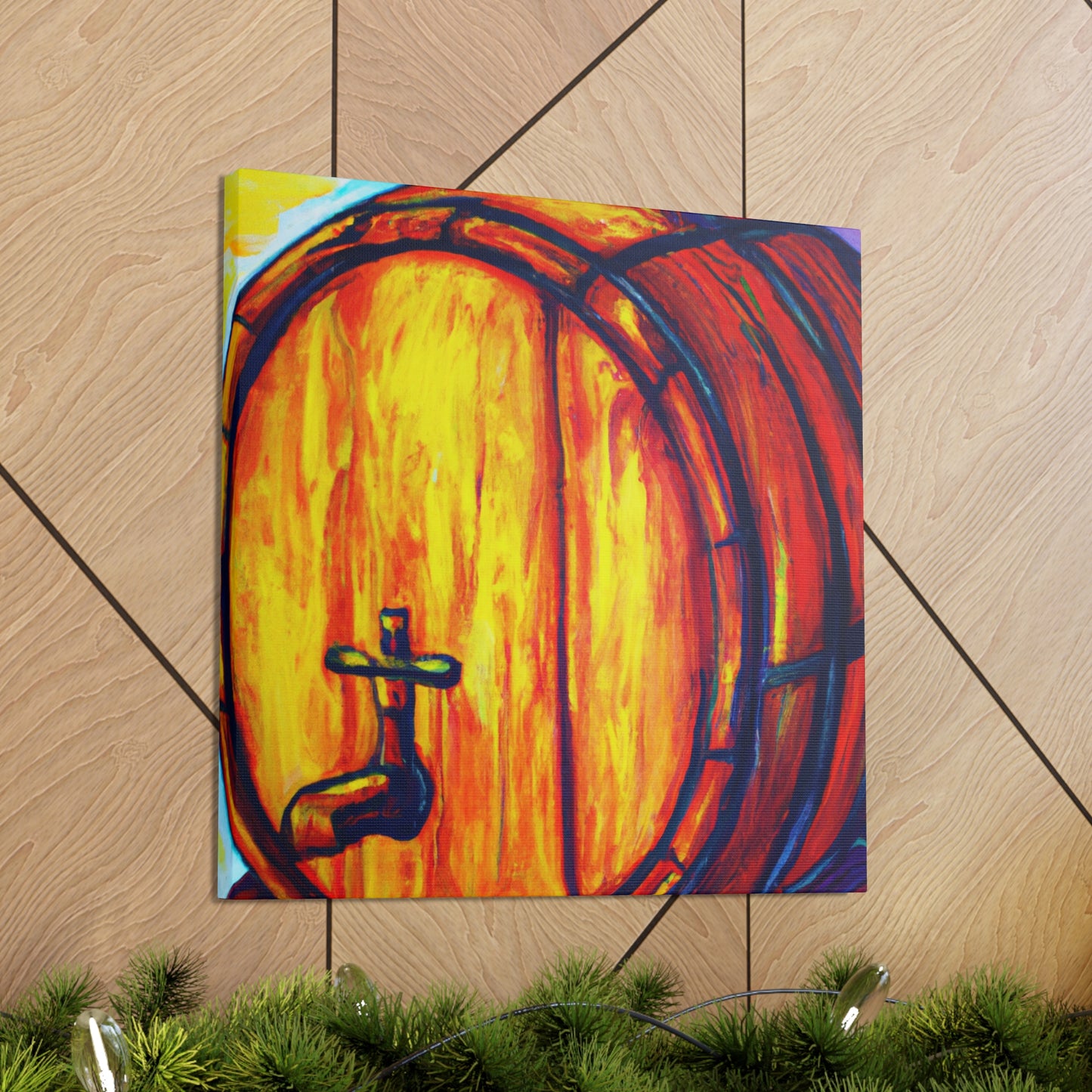 Whiskey Barrell Fauve - Canvas