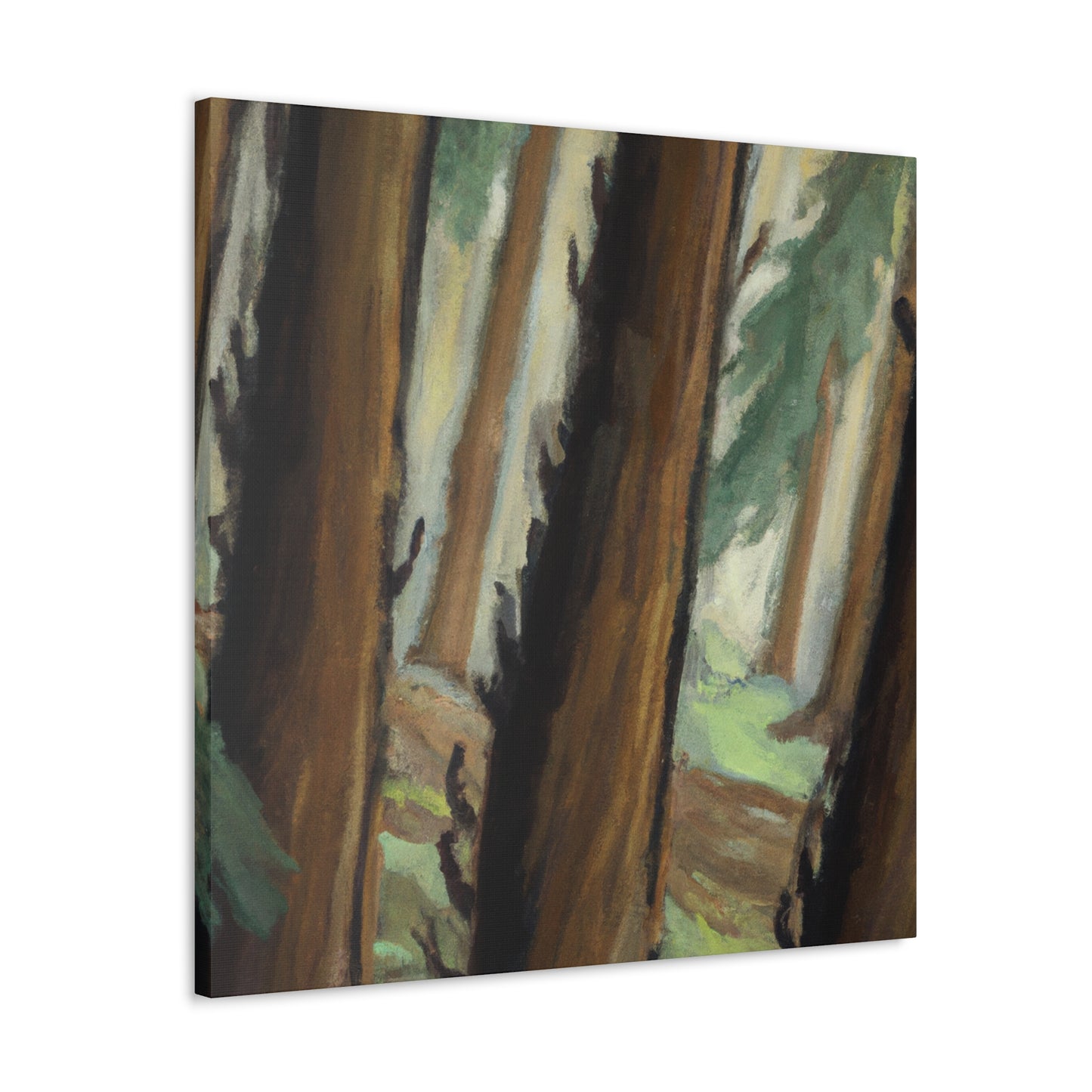 Redwood in Bloom. - Canvas