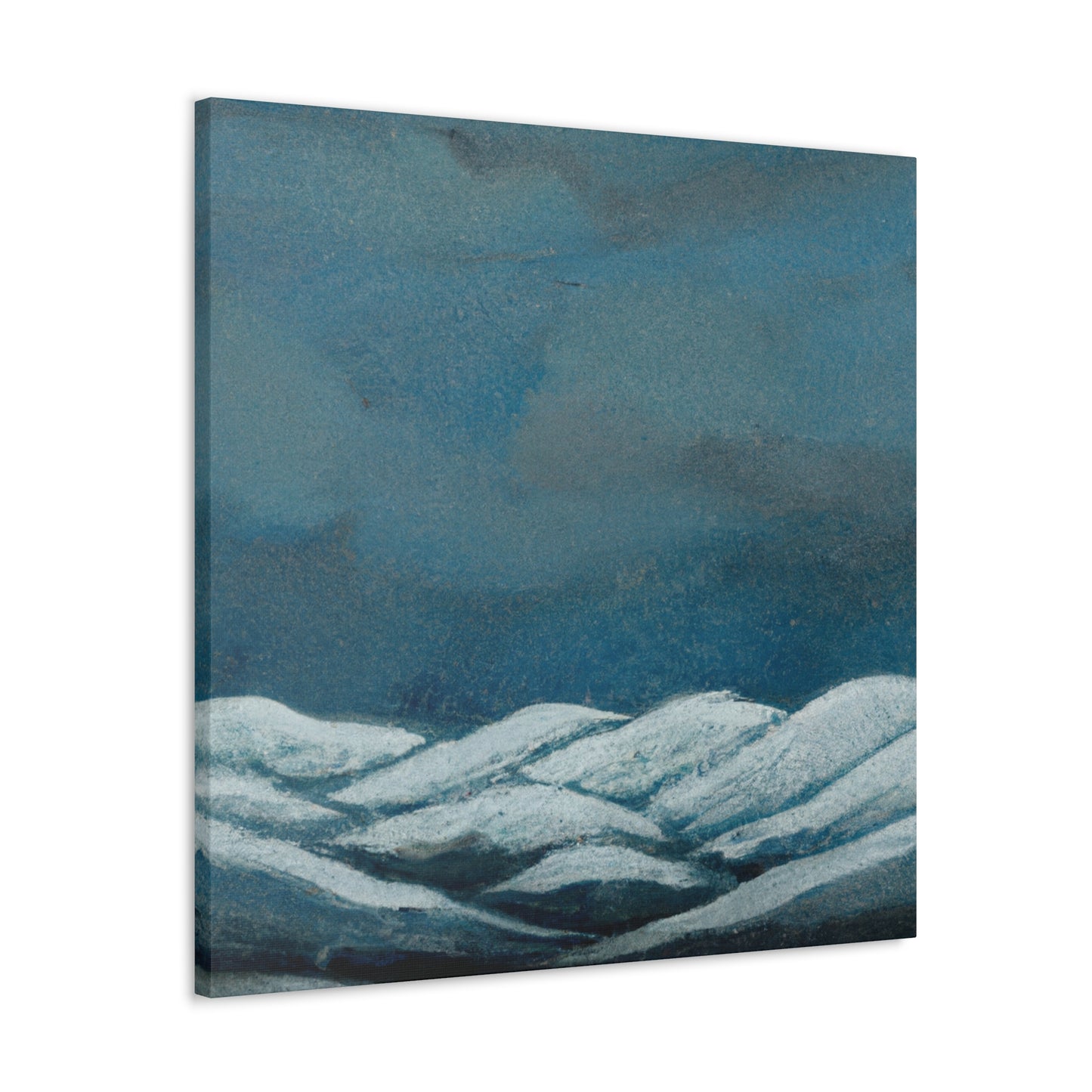 "Snowy Mountain Sunrise" - Canvas