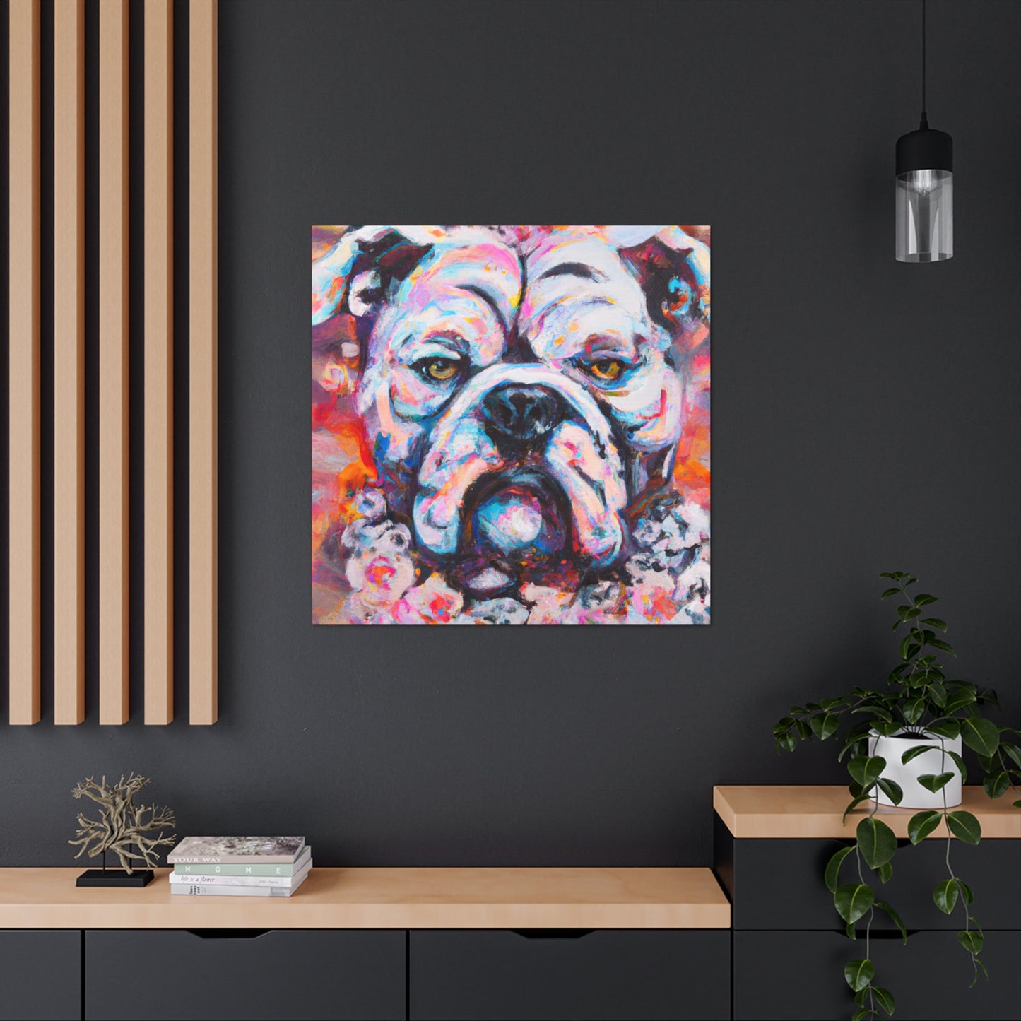 "American Bulldog Glory" - Canvas