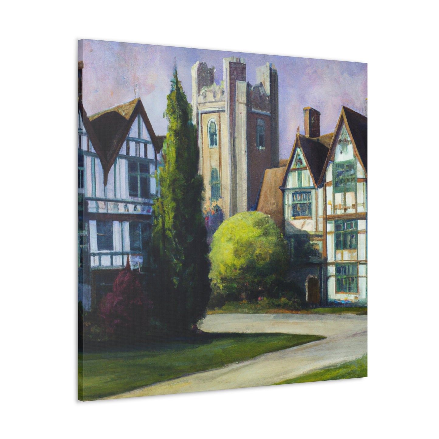 "Tudor Finery Refined" - Canvas