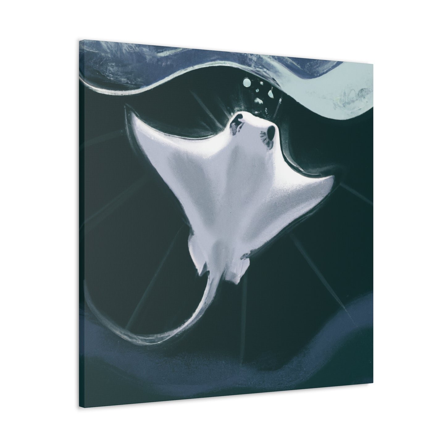 "Stingray in Art Deco" - Canvas