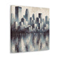 Cityscape Symphony Journey Home - Canvas