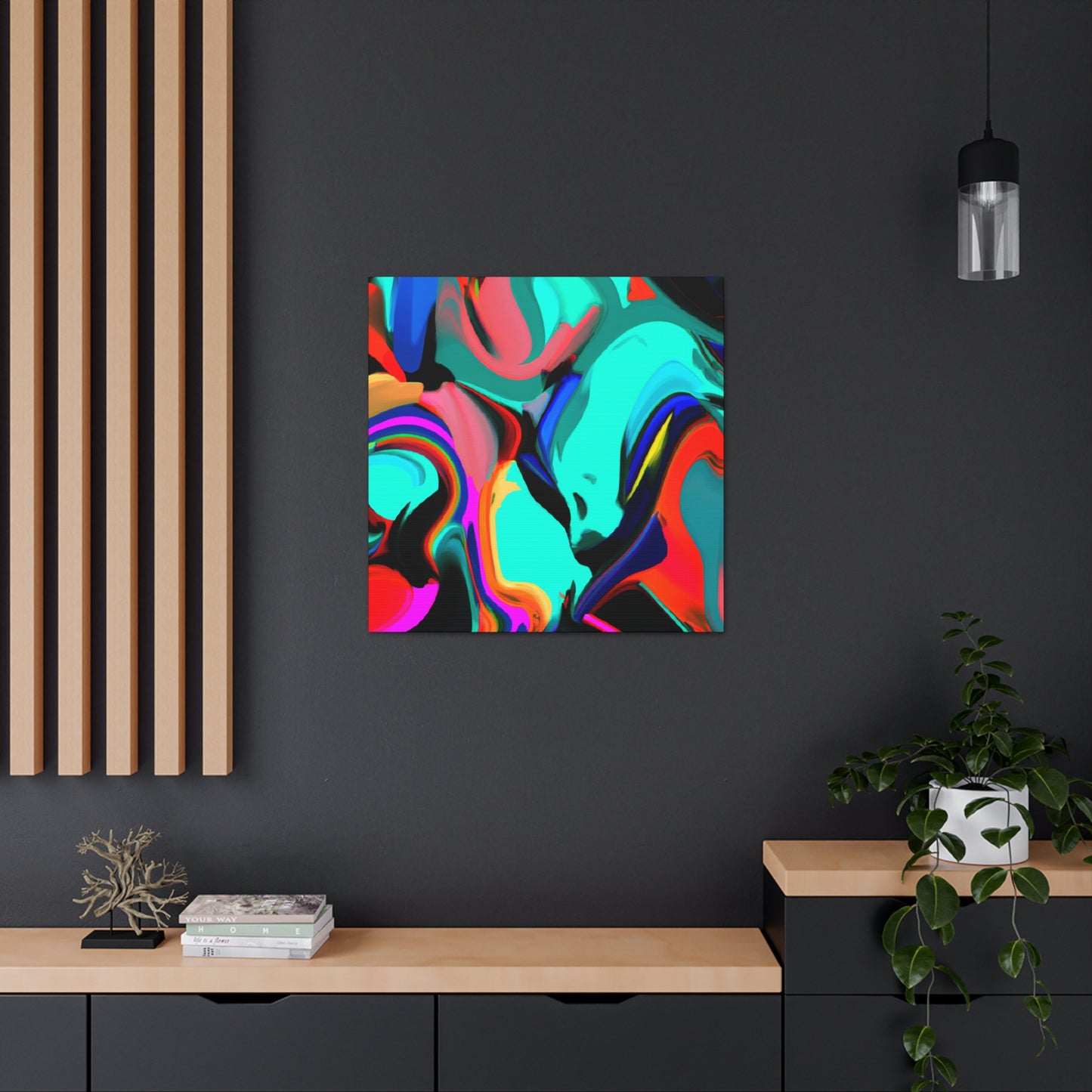 Luminous Celestial Vision - Canvas