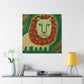 "Lion Pride Portrait" - Canvas