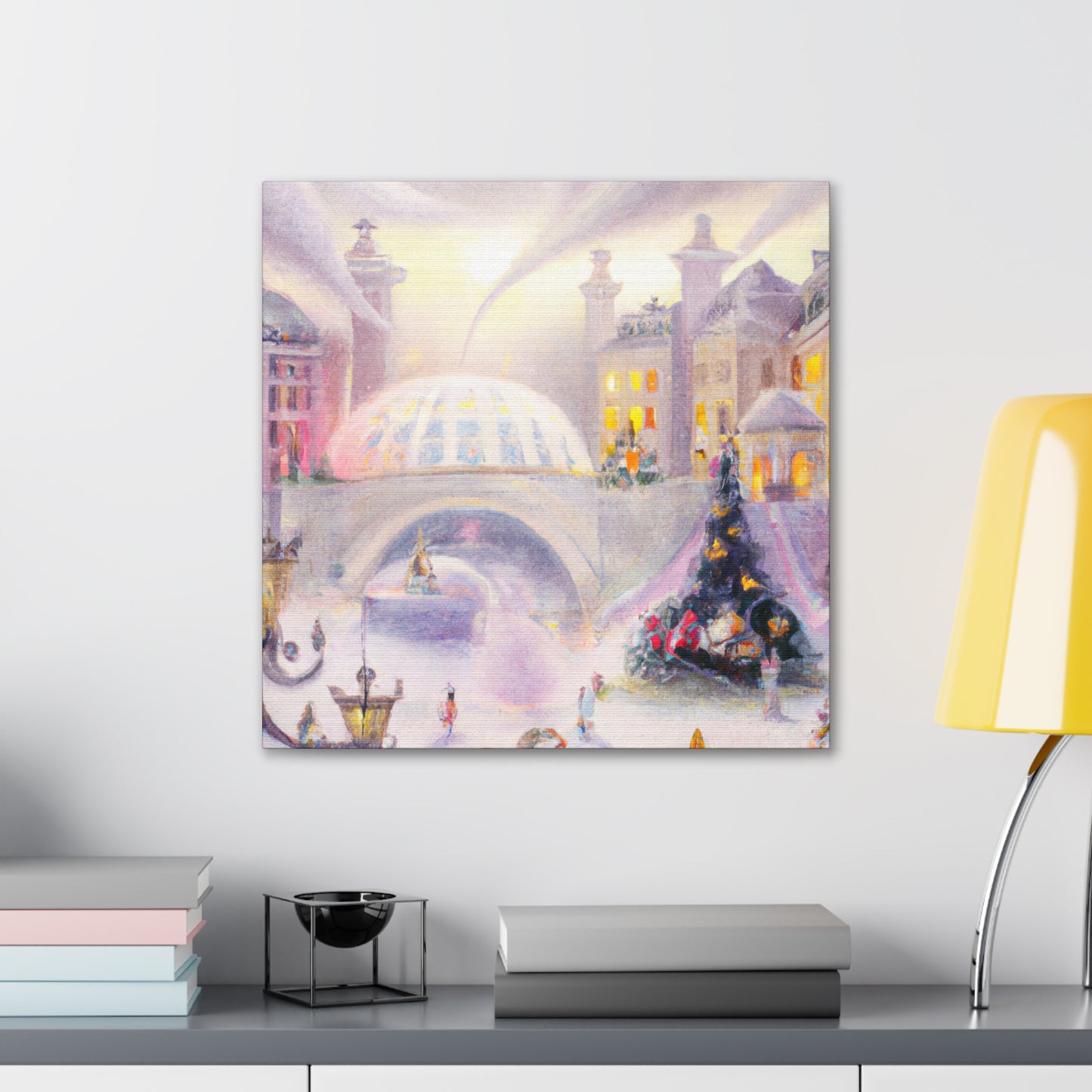 City Square in Dreamland - Canvas