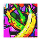 Bananna Pop Explosion - Canvas