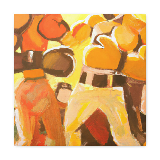 Boxers in the Ring - Canvas