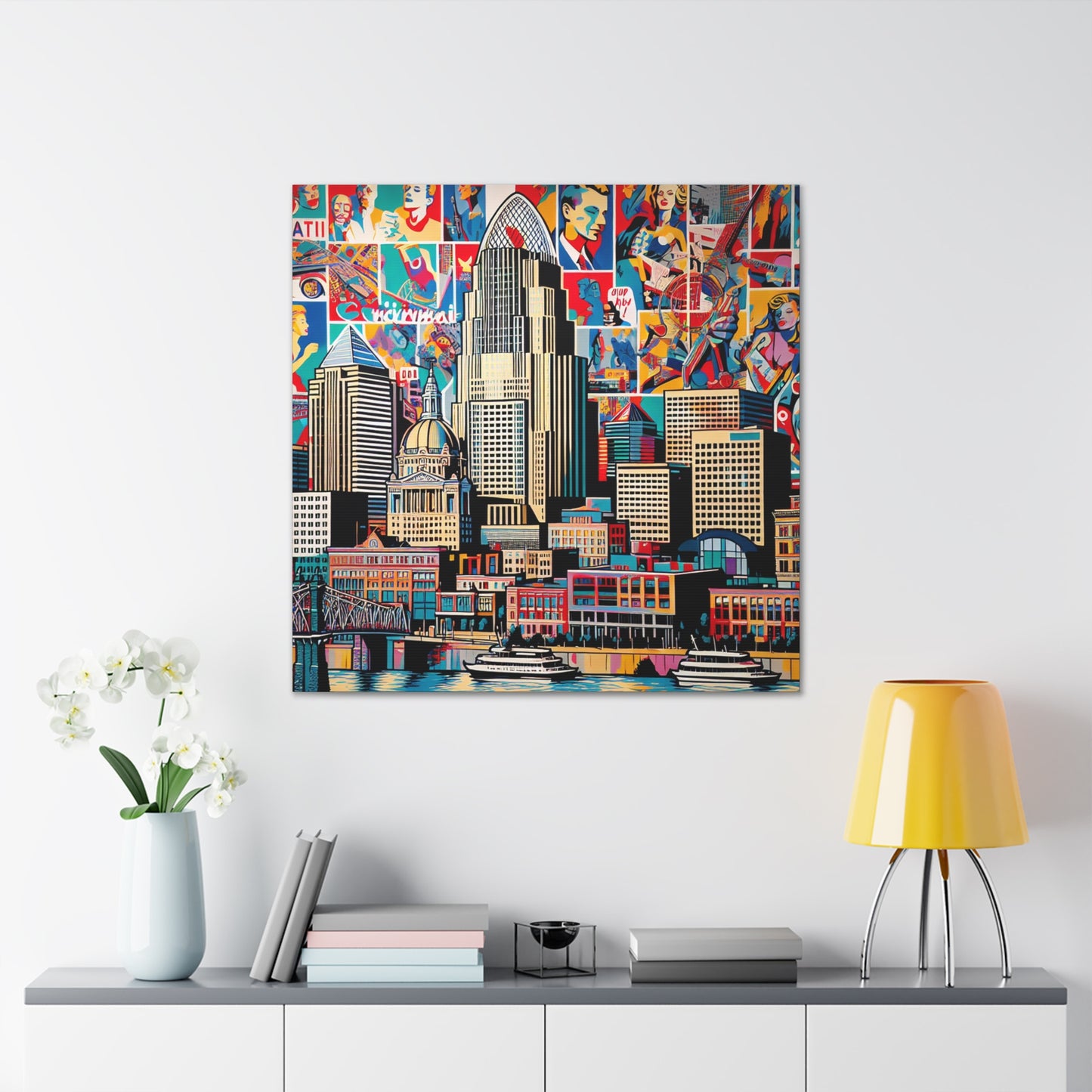 "Glimpses of Cincinnati" - Canvas