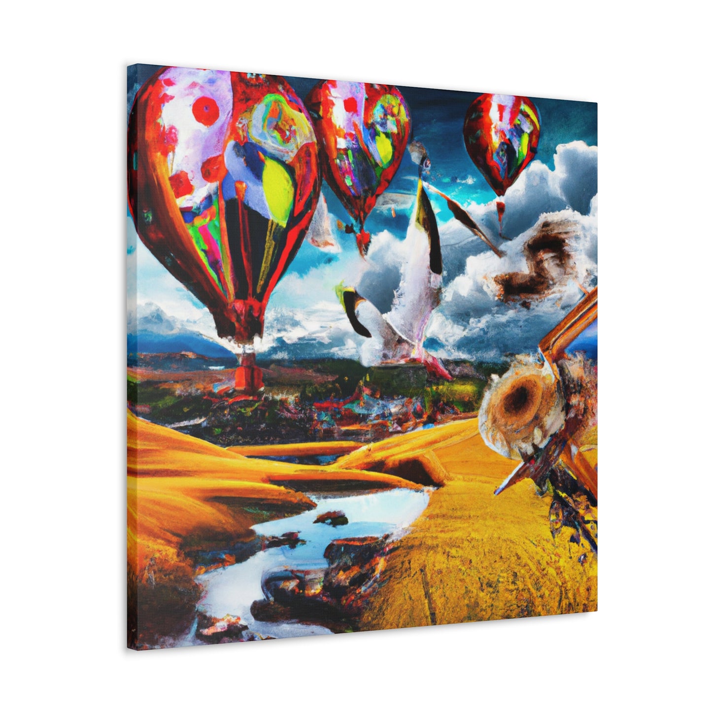 Dreamed Clouds Rising - Canvas