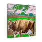 Majestic Jersey Cattle - Canvas