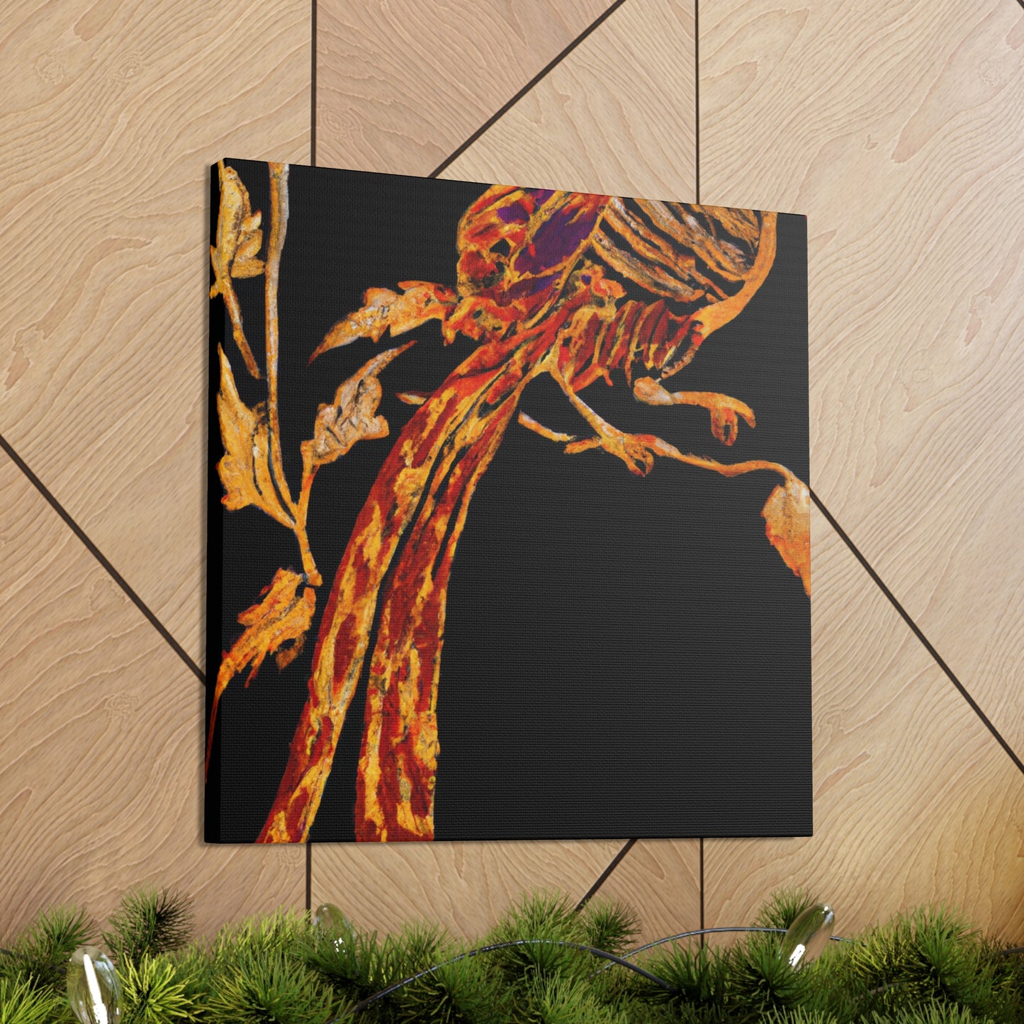 Golden Pheasant Splendor - Canvas