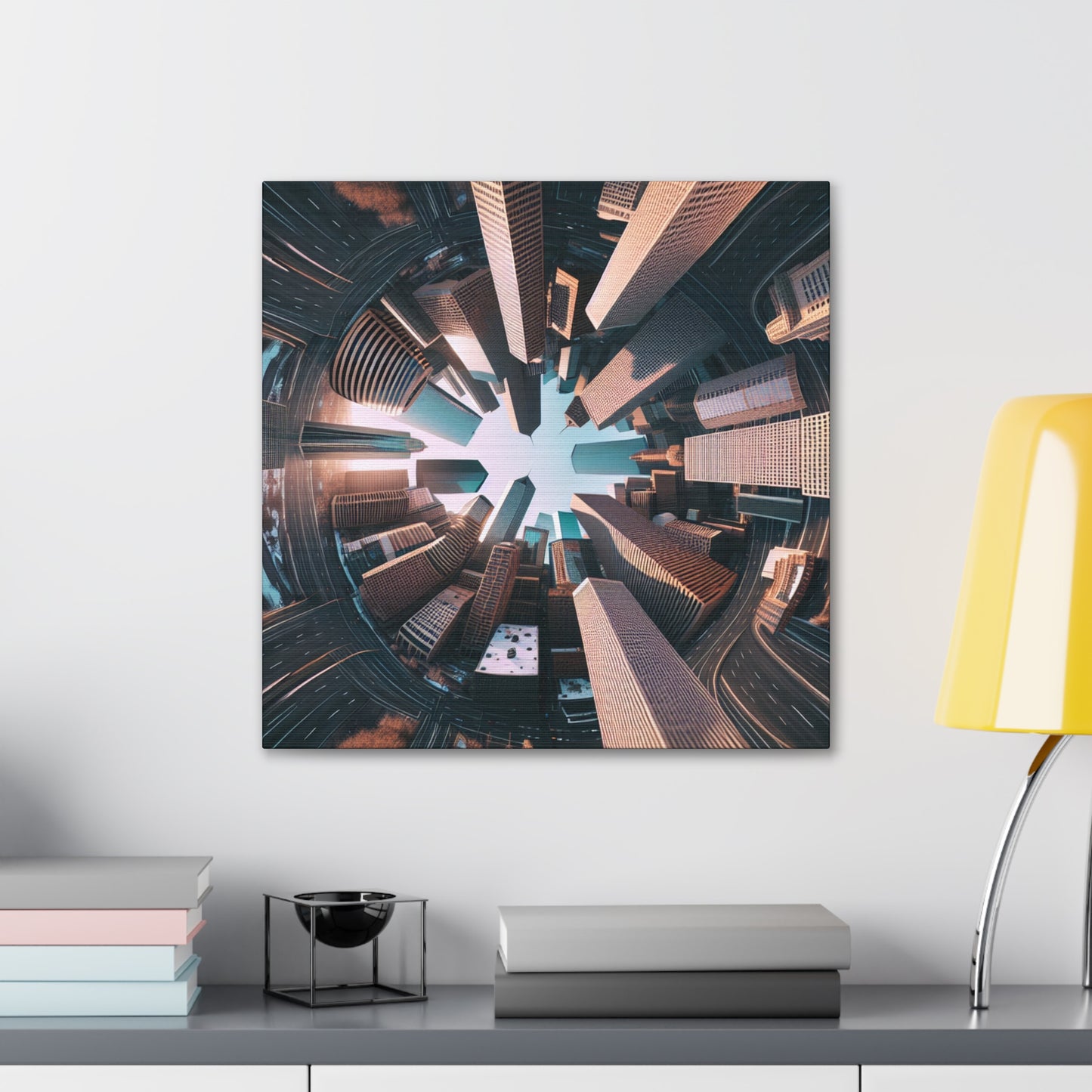 Majestic Mile High Metropolis - Canvas