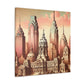 "City of Liberty's Splendor" - Canvas