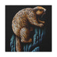 Marmot in Rococo Style - Canvas