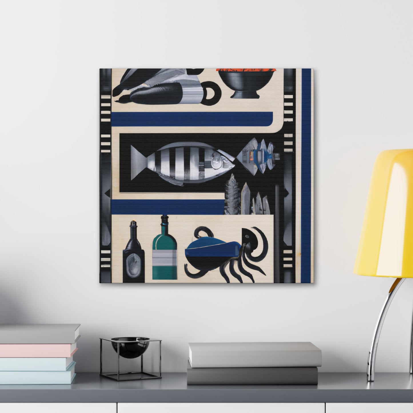 Seafood Glamour Spray - Canvas