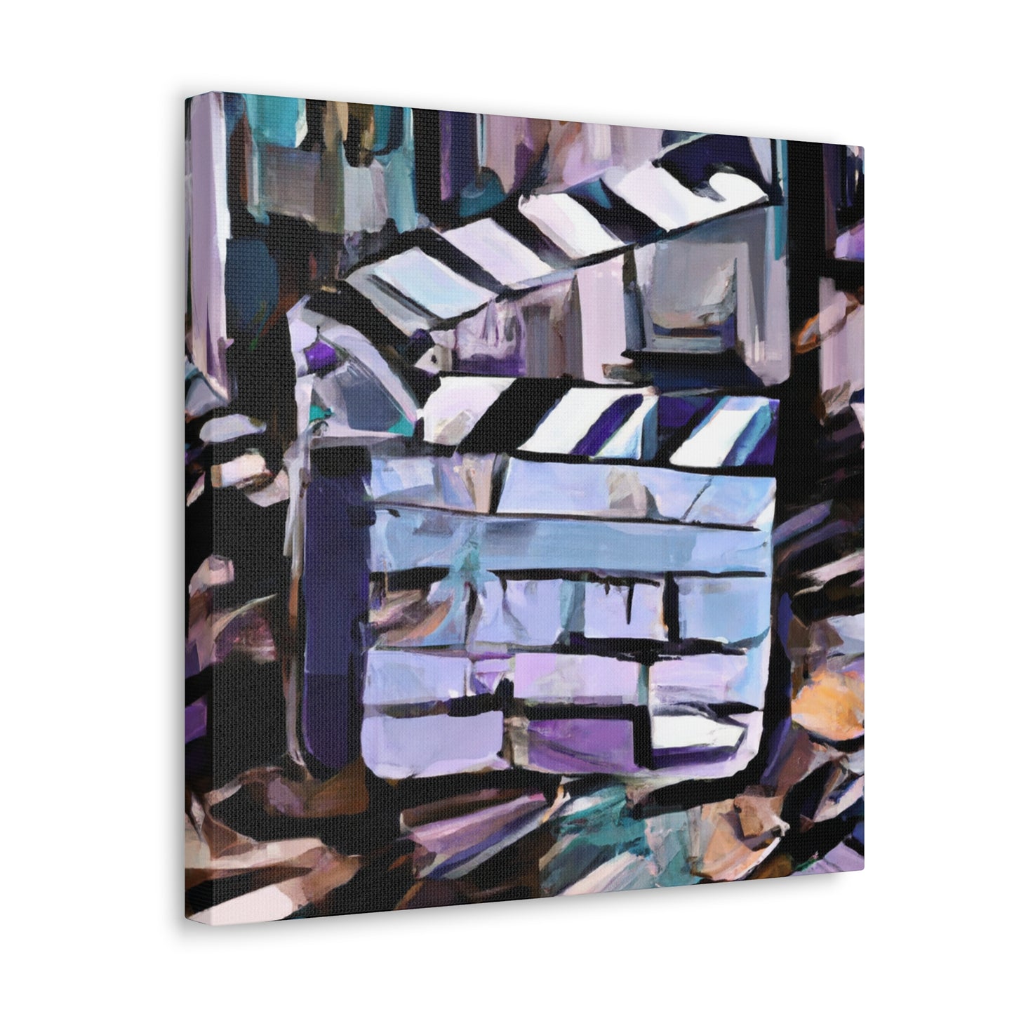 "Film Clapboard Suite" - Canvas