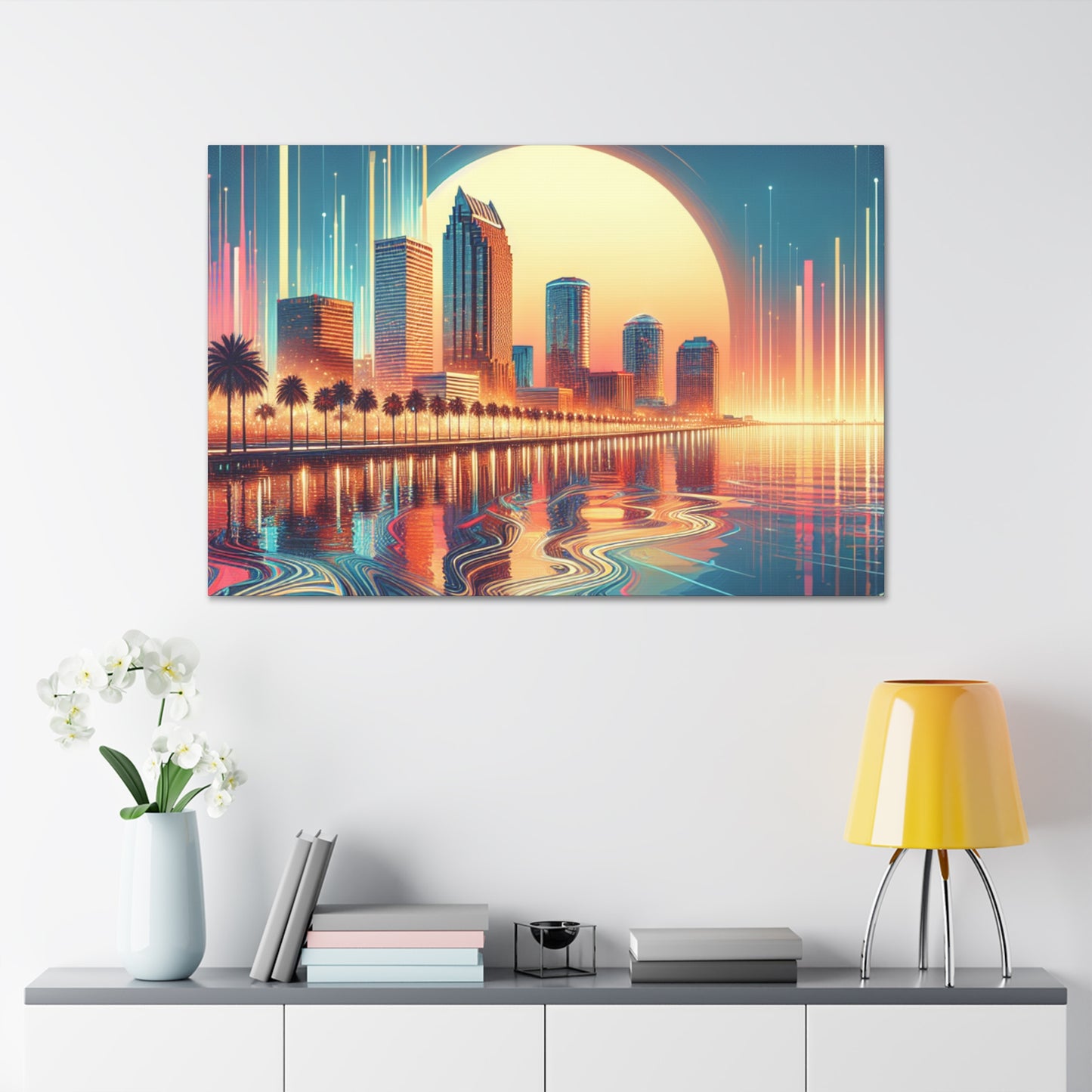 "Transcending Tampa's Essence" - Canvas