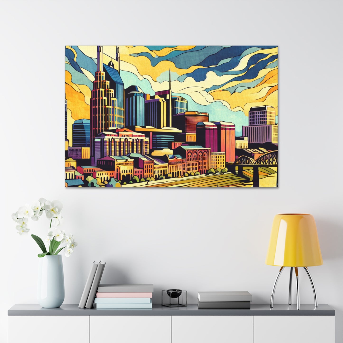 "Enchanting Nashville Reverie" - Canvas