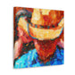 "Cowboy Hat Reminiscence" - Canvas