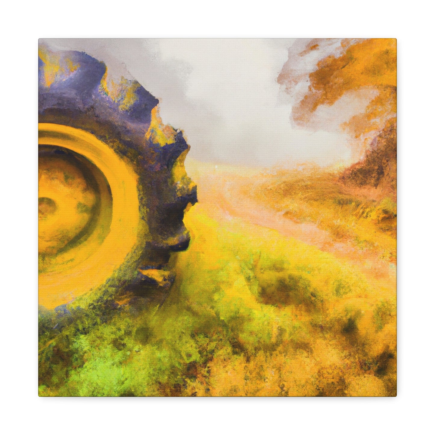 Tire of Strength Poster - Canvas