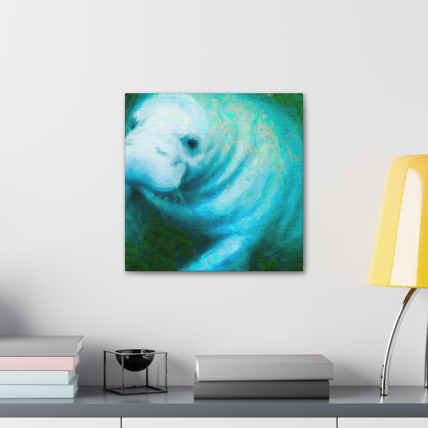 Manatee in Movement - Canvas