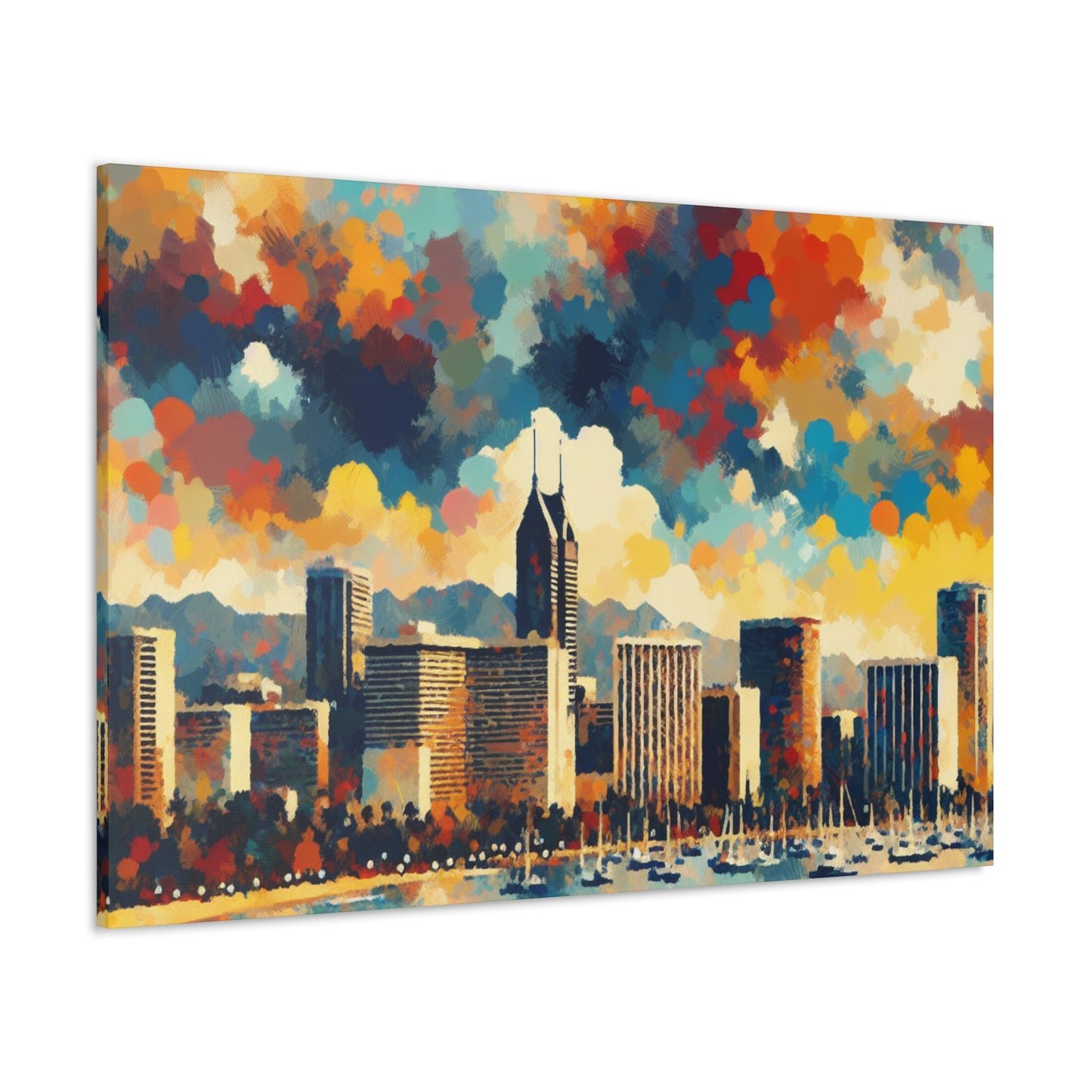 Tropical Flair Dreams - Canvas