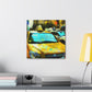 "Taxi at Dusk" - Canvas